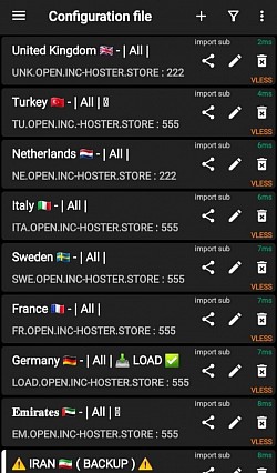 V2rayNG V2Box NapsternetV Nekoray NekoBox SingBox